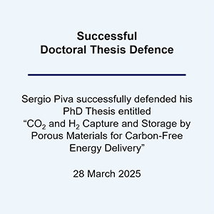 Sergio Piva succesfully defended his PhD thesis on March 28, 2025
